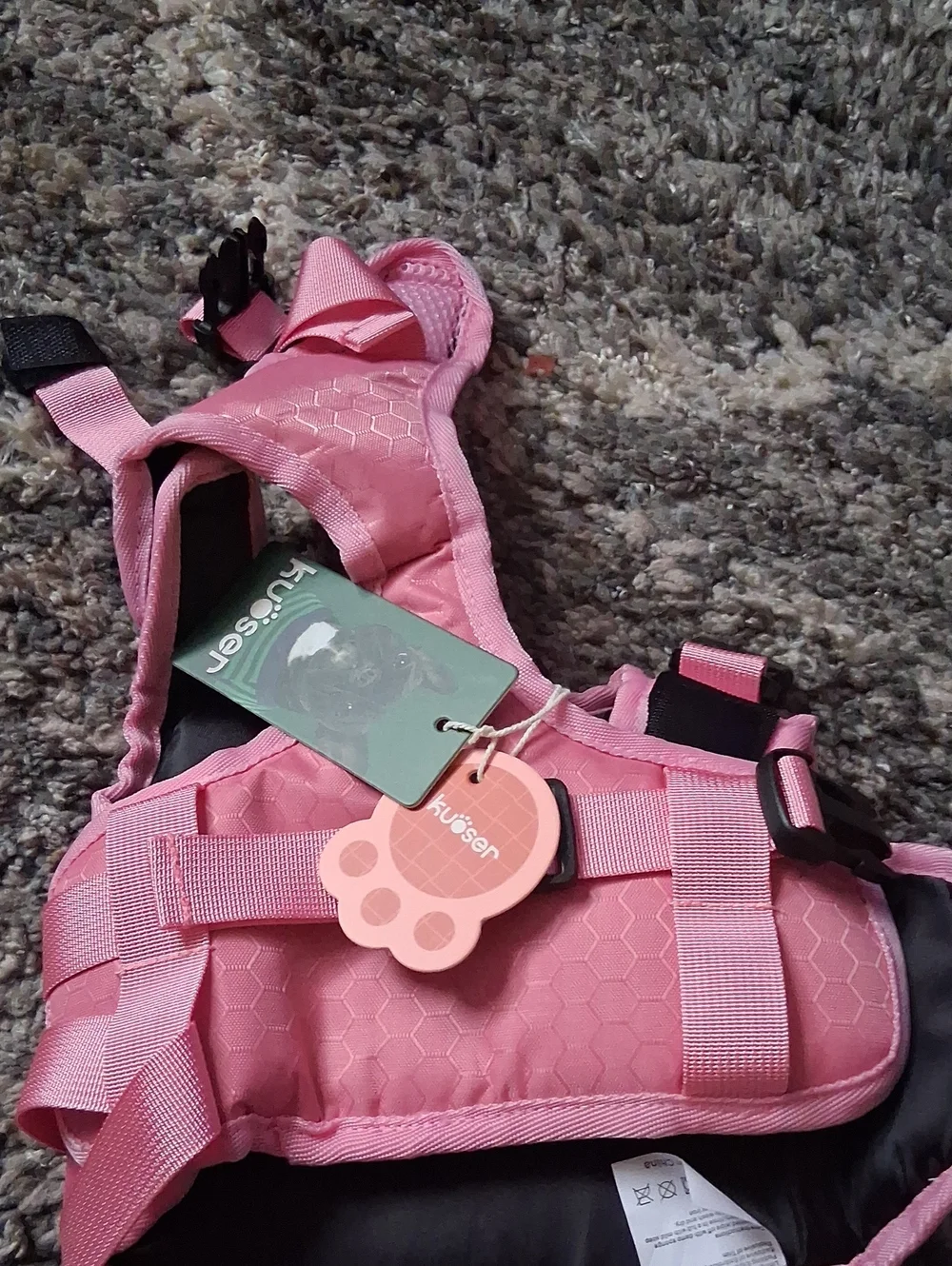 Pink Dog Harness - XS